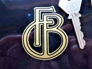 FRANCIS BARNETT FB Logo Classic Motorcycle Sticker 60mm Coventry Bike Motorbike - Picture 1 of 1