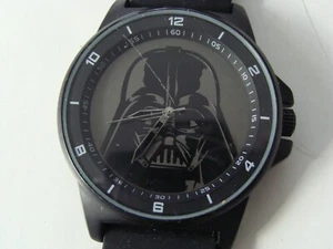 VTG Star Wars Wt Black Silicone Watch, Accutime, Imperial Trooper STM3420- READ - Picture 1 of 11