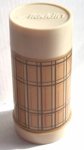 Aladdin's Thermoskanne braun hellbraun rot kariert 10 Unzen breite Öffnung WM4020 - Bild 1 von 8