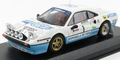 MODELLINO AUTO STATICO BEST FERRARI 308 GTB #1 WINNER RALLY CRITERIUM 1984 1/43 - Immagine 1 di 4
