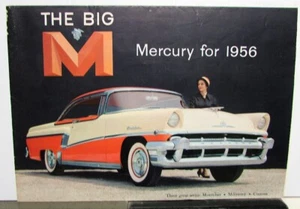 1956 Mercury Montclair Monterey Custom Sales Brochure Folder Large Poster - Picture 1 of 7
