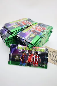 Mundicromo 2008/2009 Messi Ronaldinho Las Fichas De La Liga 50 paquetes - Imagen 1 de 2