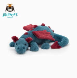 Jellycat 40'' Dexter Dragon Plush Toy - Gift - Picture 1 of 5