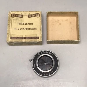 Rare Rolleiflex Rolleiphot Iris Diaphragm Depth of field Preview Meter with Box - Picture 1 of 14