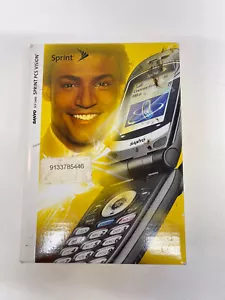 Sanyo SCP-2400 Very Rare - For Collectors Sprint PCs Vision Box Manual - Picture 1 of 8