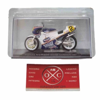 DeAgostini 1/24 Honda NSR500 Wayne Gardner #2 HRC 1987 Grand Prix GP500 1:24 - Image 1 of 4