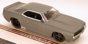 Chevrolet Camaro Chevy 1969 gris oscuro imprimación coche Jada Big Time Muscle - Imagen 1 de 2