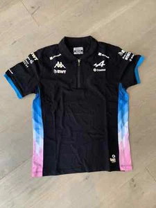 Esteban Ocon Hand Signed BWT Alpine F1 Team Polo Shirt for Men Size Medium - Picture 1 of 5
