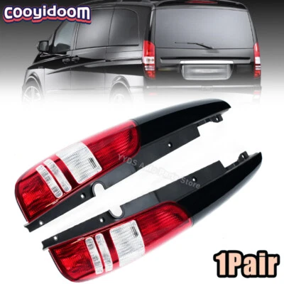 For Mercedes-Benz Vito Viano W639 W636 Left&Right SideTail Light Without Bulb - Image 1 of 4