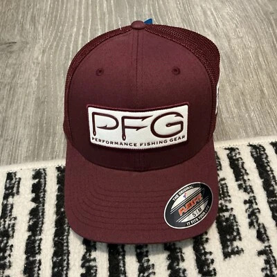 Texas A & Am Aggies Columbia PFG Malla Ganchos Sombrero Flexfit Talla: S/M Nuevo con Etiquetas Unisex Foto 1 de 4