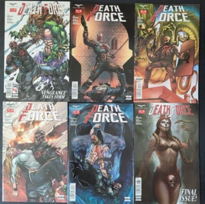 DEATH FORCE #1-6 (2016) ZENESCOPE COMICS FULL COMPLETE SERIES! - Picture 1 of 1