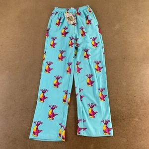 Briefly Kids Size 6 Blue Duke Dinosaur Printed Pajama Lounge Pants NWT - Picture 1 of 5