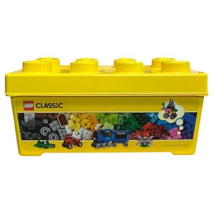 LEGO Estuche de Ladrillos de Almacenamiento 8 Pernos Grande Amarillo Contenedor Caja de Contenedor de Plástico VACÍA 14x7 - Imagen 1 de 6