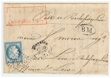 France cover 1872 Montbron to Rochefort/Loire - Fresh - cover320