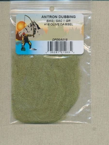 Antron Dubbing Bag - 1 gram - olive damsel - Picture 1 of 1