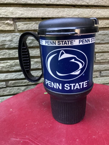 NCAA Penn State Nittany Lions 24oz Travel Mug with Lid and Handle Cover