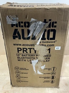 ACOUSTIC AUDIO PRTY151 Battery Powered 15 Inch Bluetooth Speaker (PSJ005270) - Picture 1 of 8