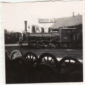 ORIG. FOTO Dampflok 333.003 Südbahnhof (Budapest?) Juli 1962 ca.7x7 (G622) - Bild 1 von 1