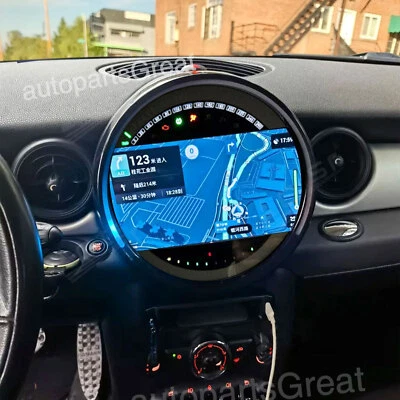 Radio estéreo GPS Carplay 9" para BMW Mini Cooper R56 R60 2007-2013 Android 13 Foto 1 de 4