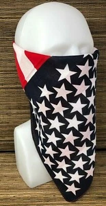 Bandana de algodón clásica roja blanca y azul para motociclista con bandera de EE. UU. (22""x 22"). ROTHCO 4150 - Imagen 1 de 12