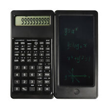 10-Digit LCD Display Engineering Scientific Calculator With Writing Tablet New