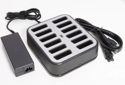 Cargador de batería genuino 3M 12 ranuras para auriculares de intercomunicación inalámbricos G5 Drive Thru Foto 1 de 4