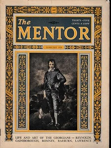 The Mentor --Feb. 1924--Art of the Georgians-----104A - Bild 1 von 1