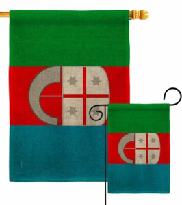 Ligurien Sackleinen Garten Flagge Italien Regionen Deko klein Geschenk Hof Haus Banner - Bild 1 von 19
