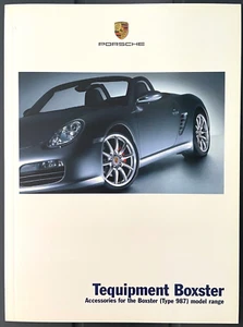 Porsche Boxster 987 Tequipment Accessories Brochure 05/05 May 2005 - Picture 1 of 2