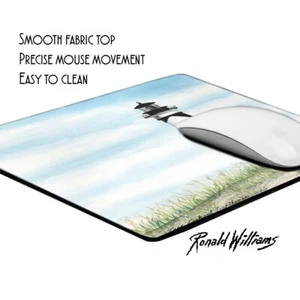 Cape Lookout Light House By Ronald William Coastal NC Artist Mouse Pad - Bild 1 von 4