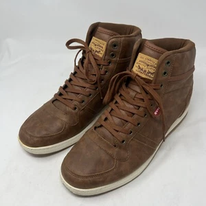 Levi's Herren Stanton 51883809H Vegan Leder Sneaker High-Top Mokka Braun Gr. 13 - Bild 1 von 14
