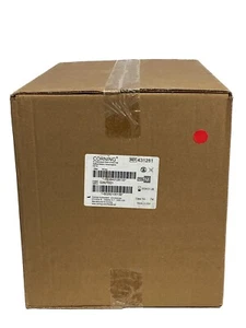 (6/Cs) CORNING 2000mL PETG Graduated Flask Baffled Bottom Vented Cap 431281 - Picture 1 of 3