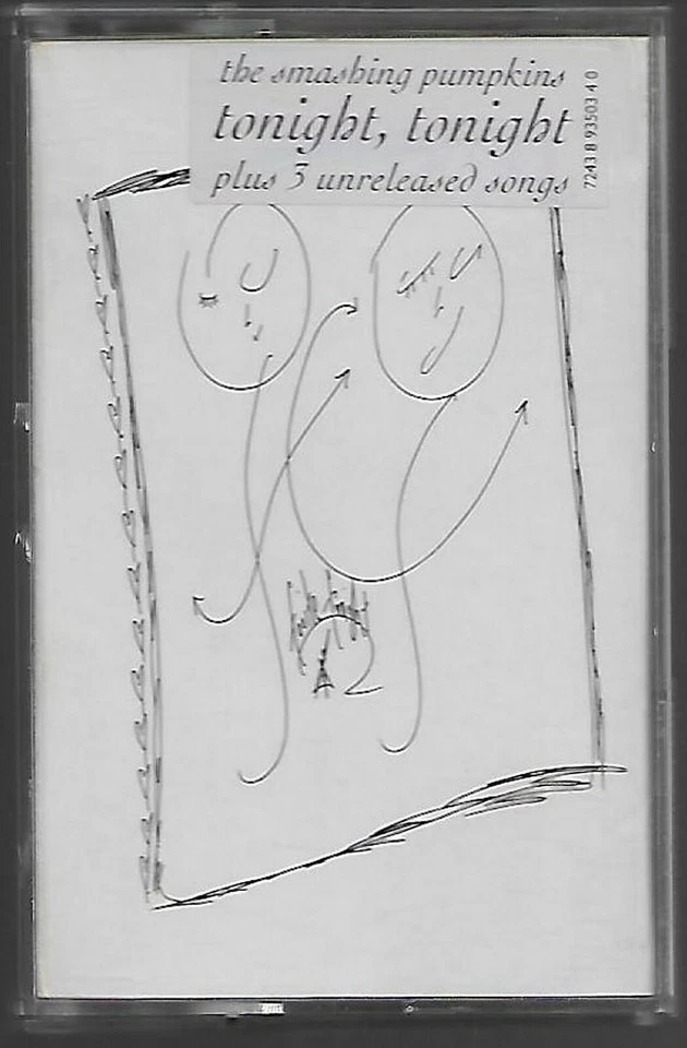 The Smashing Pumpkins Tonight, Tonight CASSETTE SINGLE ROCK Alternative Rock - Image 1 of 4