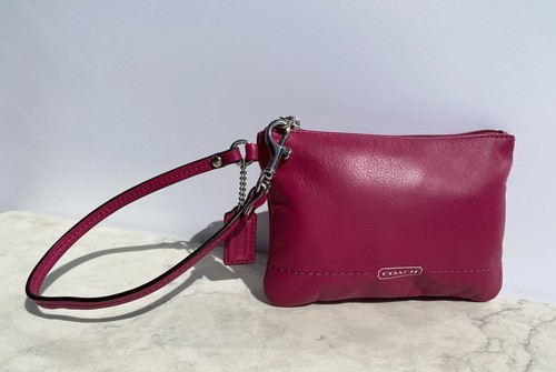 Coach Polso Campbell Rosa Caldo in Pelle Piccolo