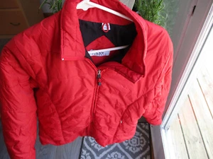 Vantage Zocket Puffer Jacket,Size XSmall,Red,Very Nice! - Picture 1 of 11