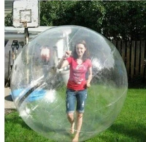 Globo rodante inflable de 6,5 pies para caminar Zorb hámster humano bola para caminar agua - Imagen 1 de 10
