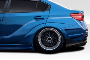 For 2015-2021 WRX STI Duraflex VRS Wide Body Rear Fender Flares - 9 Piece - Picture 1 of 12