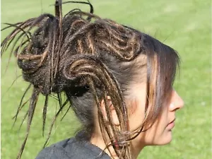 Handmade Synthetic Dreadlocks, Dread Falls, Faux Loc Extensions, Festival Hair - Picture 1 of 8