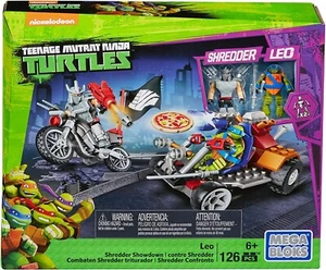 Mega Bloks Teenage Mutant Ninja Schildkröten Shredder Showdown mit Leo neu versiegelte Box - Bild 1 von 4