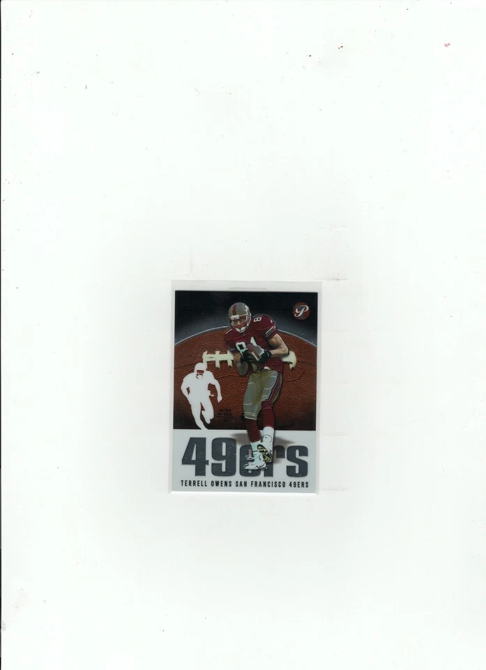 2003 Terrell Owens Topps Pristine #23 Free Shipping (A-668) - Image 1 of 1