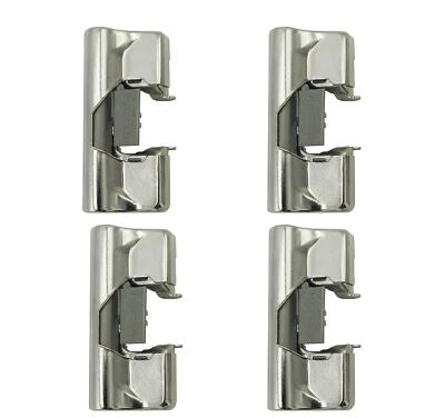 HALEFE 4pc Hafele Add On Soft Close Hinge Adaptor 100° Click Slide For Titus Lama Salic