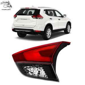 Right Tail Light Fit For Nissan Rogue 2017-2019 Black Lamp RH Halogen Red Rear - Picture 1 of 12