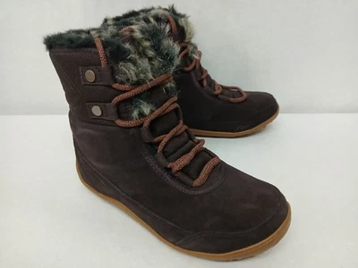 Columbia Womens Minx Shorty Leather Waterproof Snow Boot BL6545-203 Brown Sz 6.5 - Image 1 of 4