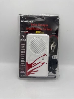 Ghostface Voice Changer Ghost Face 25th Anniversary Deluxe Voice Changer - Image 1 of 2