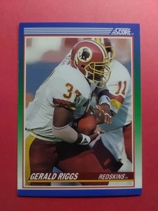 1990 Score - Gerald Riggs #66 Redskins  - Picture 1 of 6