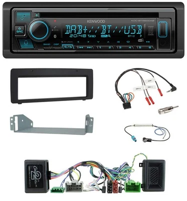 Kenwood Bluetooth DAB CD Lenkrad USB Autoradio für Volvo V70 XC70 2007-2011 S80 - Bild 1 von 4
