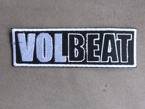 Volbeat logo logo embroidered Iron on patch (God of Angels Trust, Ghost) - Picture 1 of 2