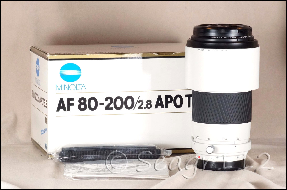 MINOLTA 80-200mm f/2.8 ズームレンズ　ジャンク品扱いです MINOLTA 80-200mm f/2.8 ズームレンズ ジャンク品扱いです