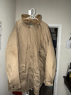 Chaqueta Parka De Colección Scandia Woods Para Hombre Talla 3XL Marrón Cremallera Completa Franela Forro a Cuadros Foto 1 de 4