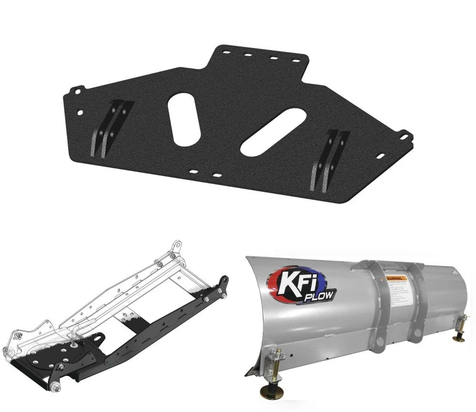 Kit quitanieves KFI UTV 72" (acero) para Arctic Cat Wildcat Trail 700 2014-2020 Foto 1 de 4
